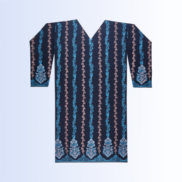 2 Piece - Block Print Cotton Suit (Unstiched)