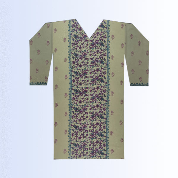 2 Piece - Block Print Cotton Suit (Unstiched)